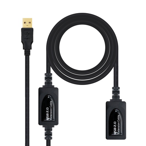 [10.01.0213] 10.01.0213 cable USB 15 m USB 2.0 USB A Negro