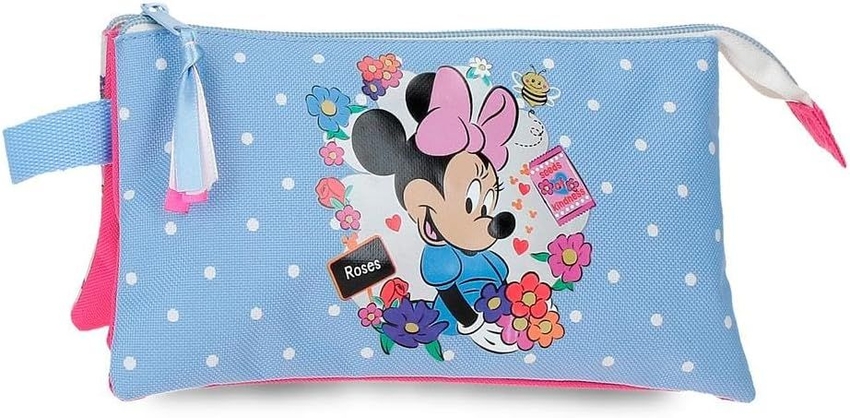 PORTATODOS TRIPLE MINNIE FLOWERS