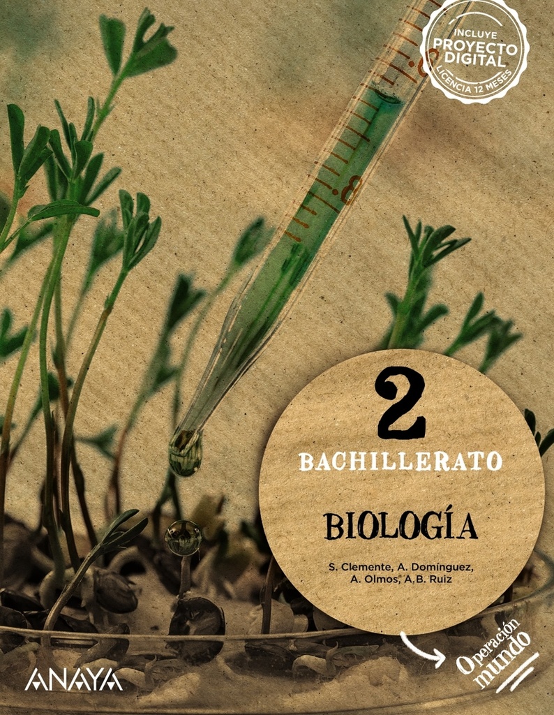 BIOLOGÍA 2ºBACHILLERATO. OPERACIÓN MUNDO 2023