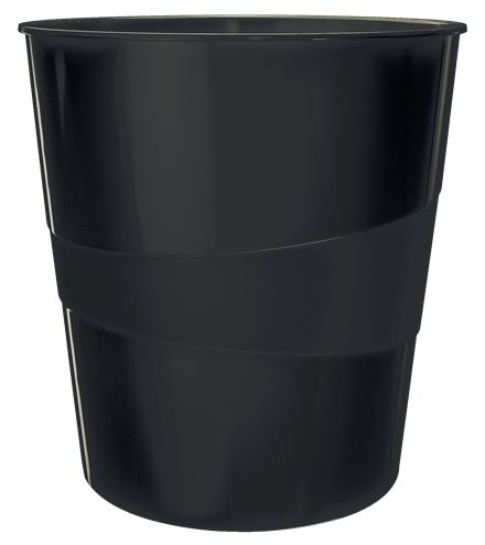 [53280095] Recycle Papierkorb Alrededor Plástico Negro