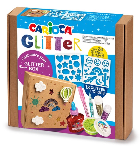 [42191] Caja Glitter con Plantillas