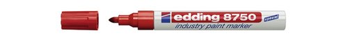 ROTU. EDDING PERMANENTE 8750 ROJO