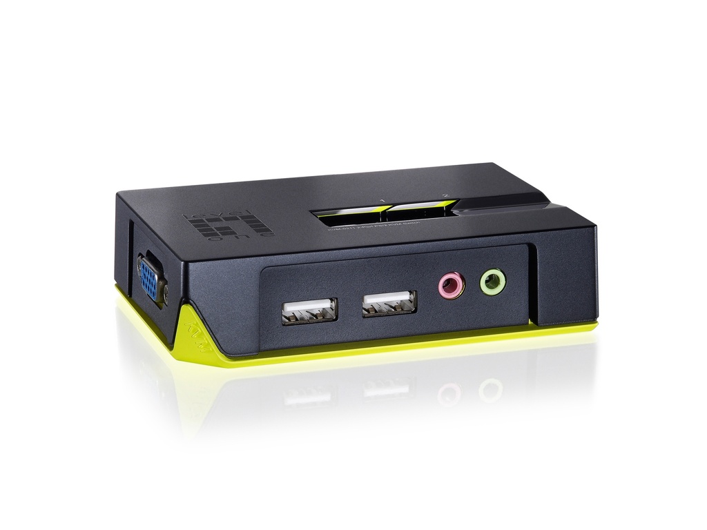 [KVM-0221] Switch KVM de 2 puertos USB con audio