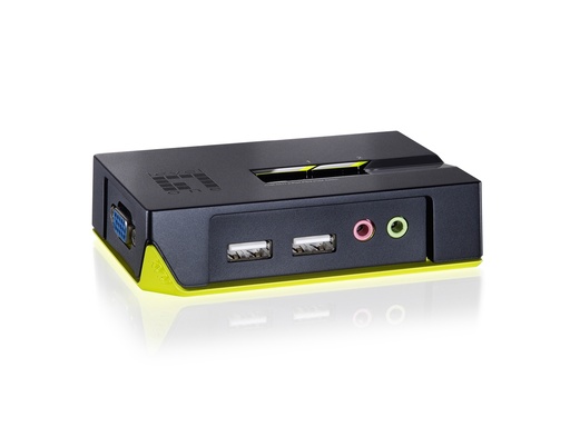 [KVM-0221] Switch KVM de 2 puertos USB con audio
