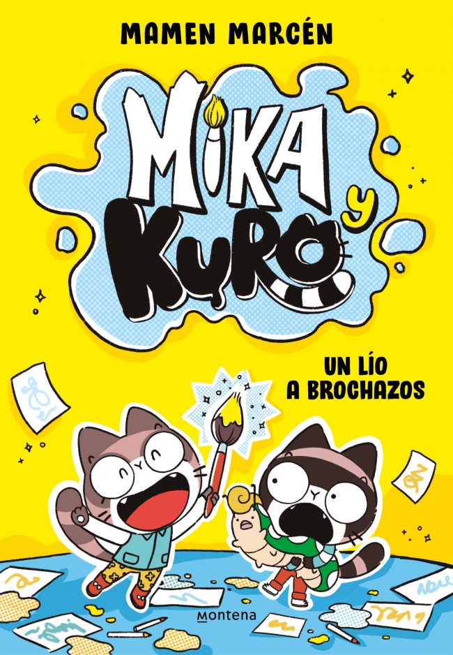 Mika y Kuro 1 - Un lío a brochazos
