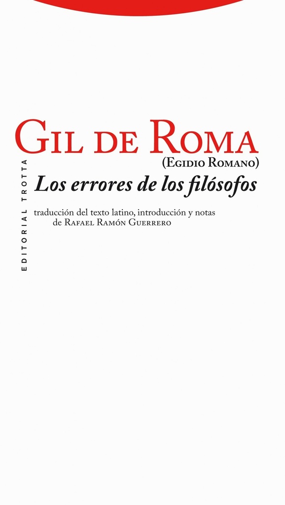 Errores de llos filósofos