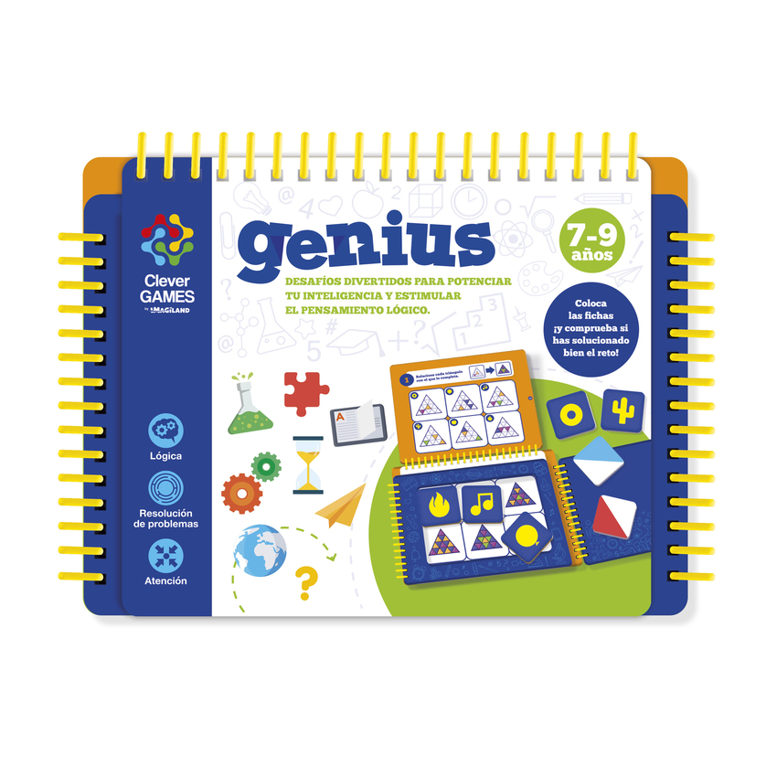 CLEVER GAMES GENIUS 8-9 AÑOS