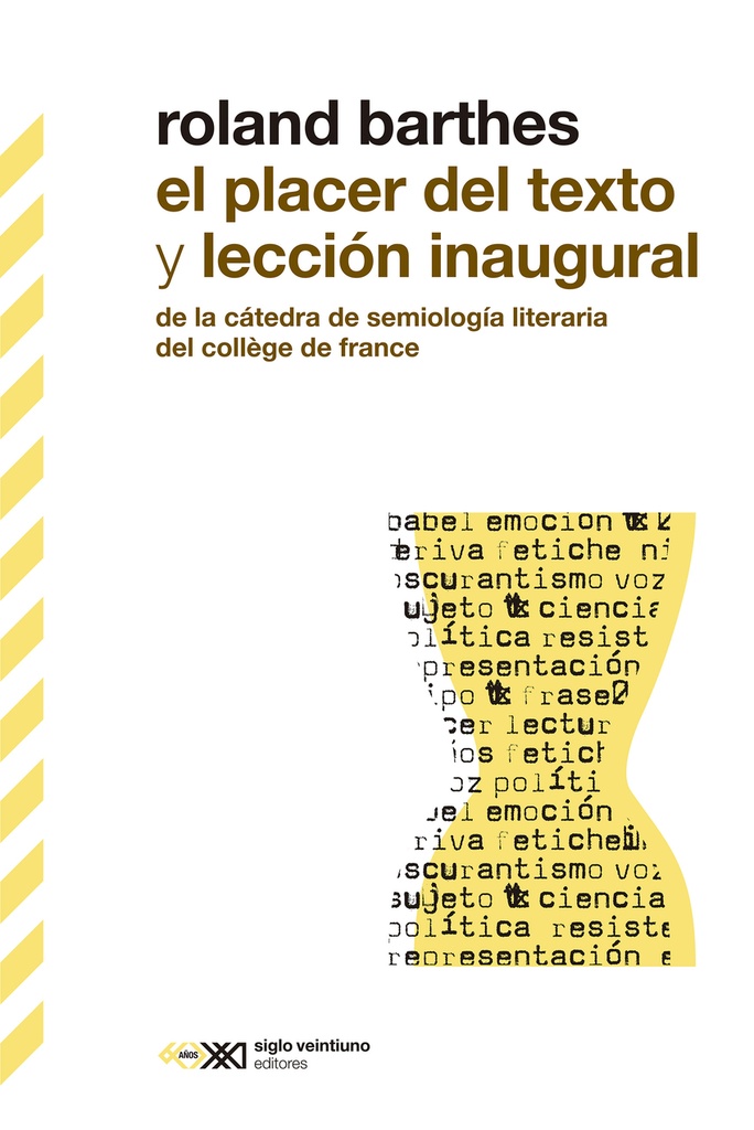 PLACER DEL TEXTO Y LECCION INAGURAL, EL