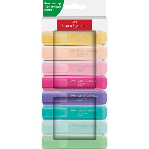 [254658] Textliner 46 Pastell marcador 8 pieza(s) Multicolor
