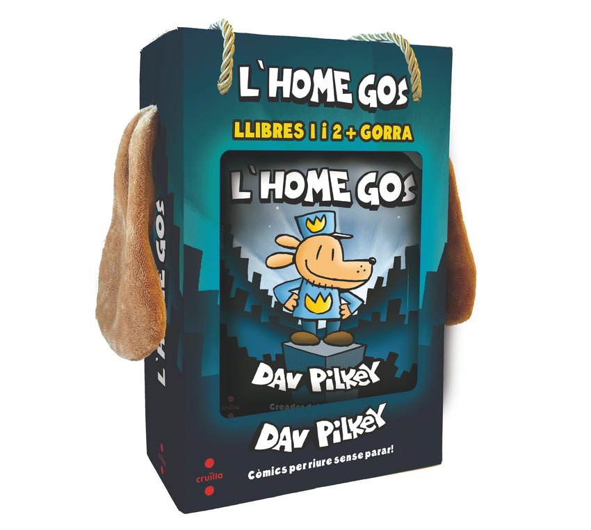 Lot L'Home Gos amb gorra: Llibres 1 i 2