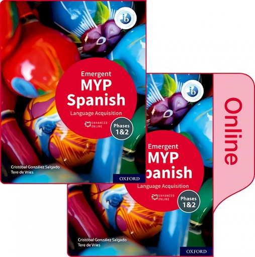 MYP SPANISH LANGUAGE ACQUISITION EMERGENT PRINT+EN