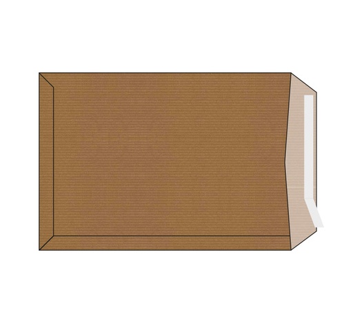 [KB 5] BOLSAS PAP. SAM 90 GR 178X254 C.250 UN. KRAFT KB 5