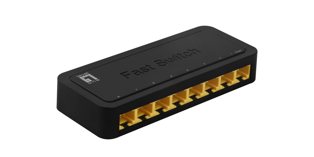 FEU-0812 switch No administrado Fast Ethernet (10/100) Negro