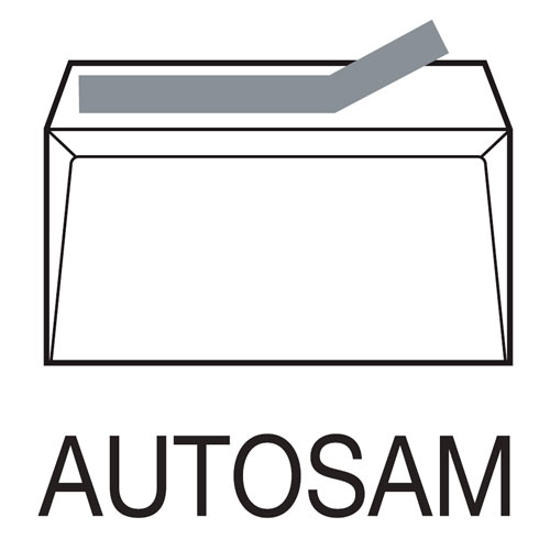 [664918] PAQUETES DE 10 SOBRES OFFSET BLANCO 176X231 90 GRS. SAM 664918