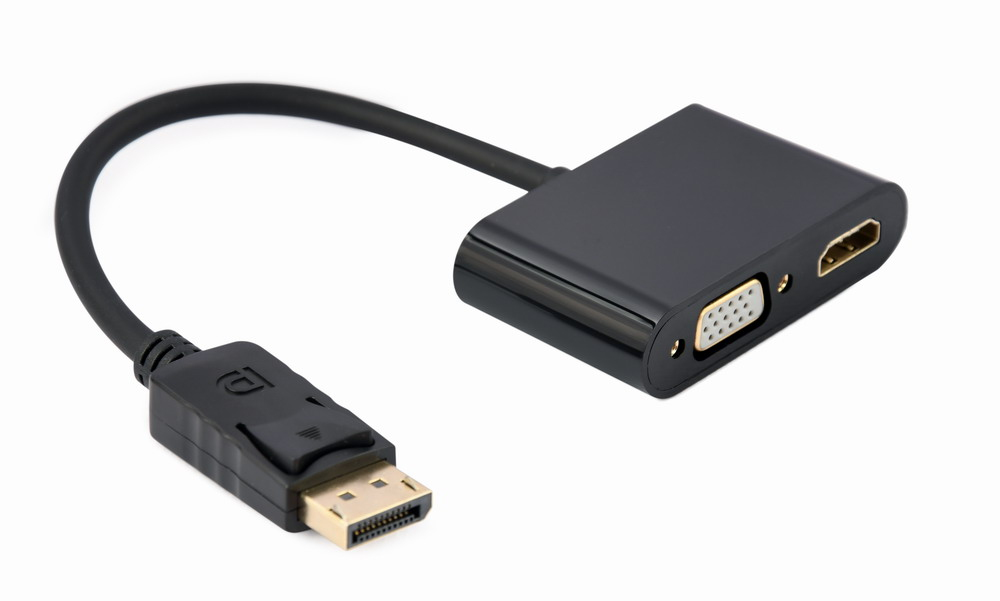 [A-DPM-HDMIFVGAF-01] A-DPM-HDMIFVGAF-01 cable DisplayPort 0,1 m Negro