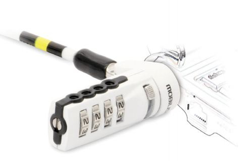 [001254] 001254 cable antirrobo Blanco 1,8 m