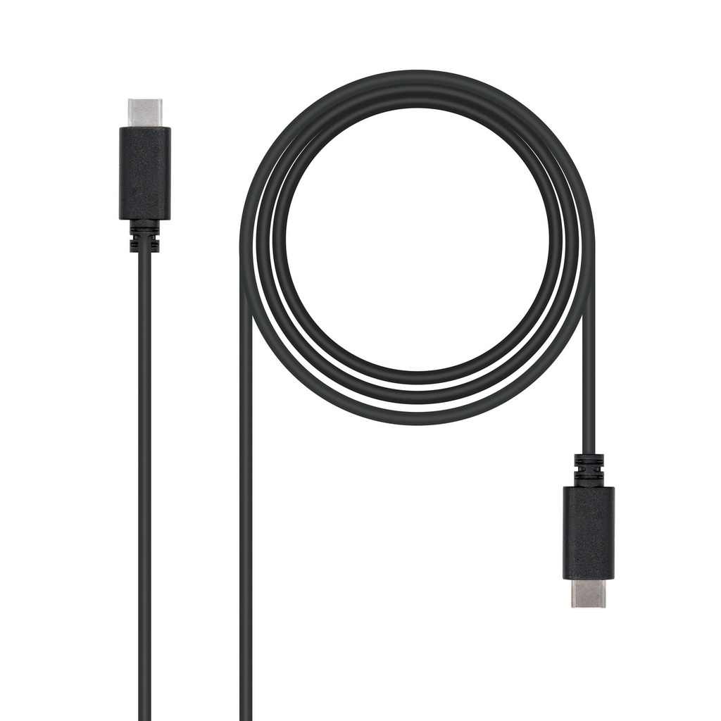 USB 2.0, 2m cable USB USB C Negro