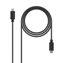 USB 2.0, 2m cable USB USB C Negro