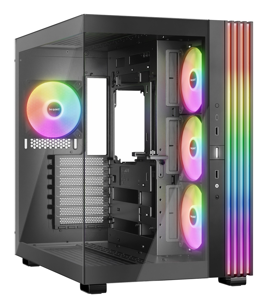 LIGHT BASE 600 LX Black Midi Tower Negro