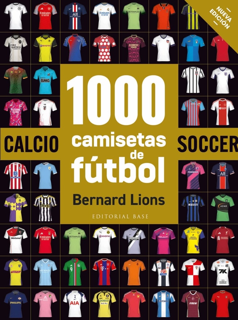 1000 camisetas de fúbol