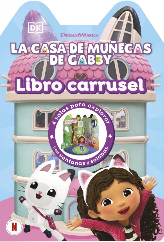 La casa de muñecas de Gabby - Libro carrusel