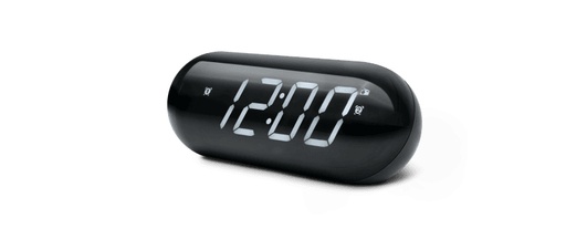 [M-19 GL] M-19 GL radio Reloj Digital Negro