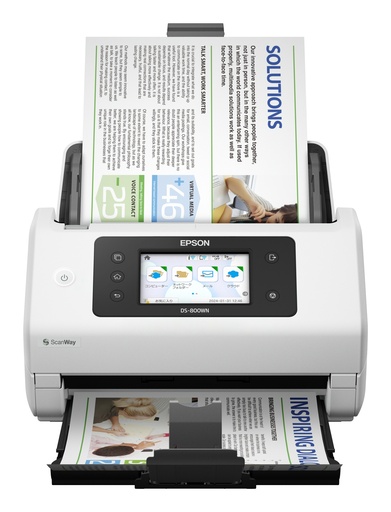 [B11B275401] WorkForce DS-800WN Escáner alimentado con hojas 600 x 600 DPI A4 Blanco