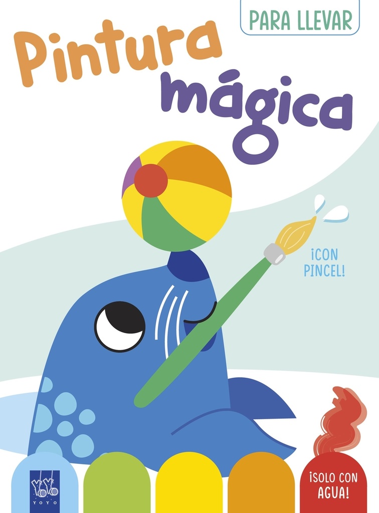 Pintura mágica para llevar. Foca