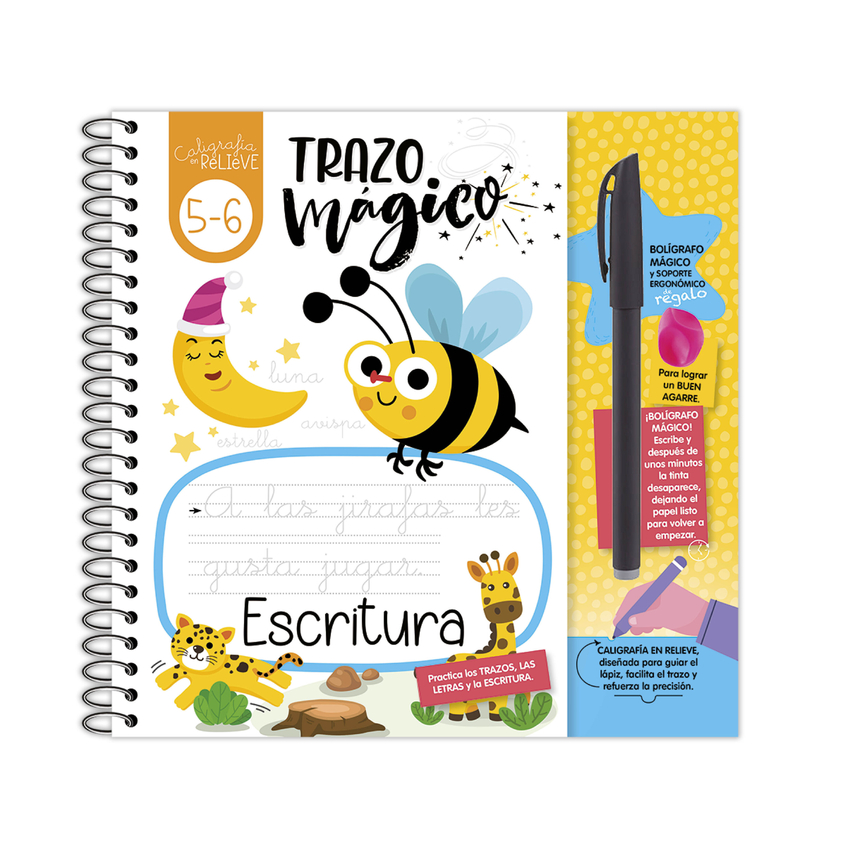 CALIGRAFIA EN RELIEVE - ESCRITURA