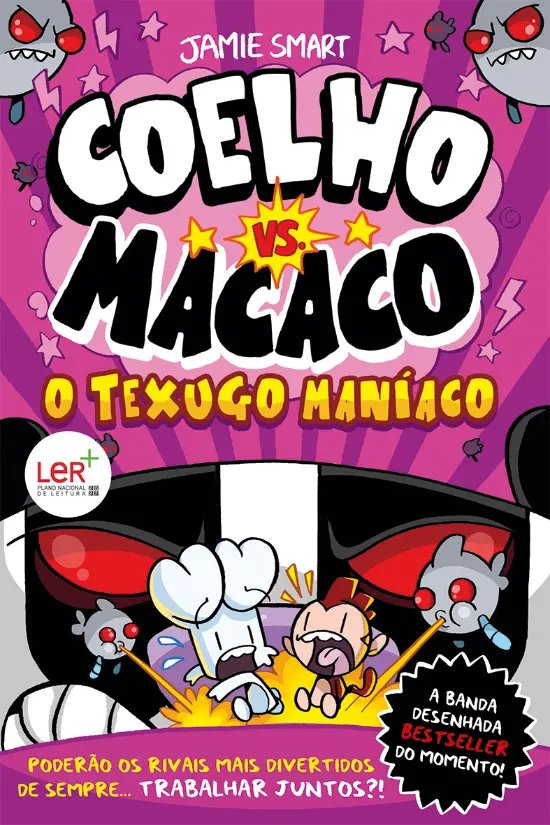 Coelho vs. Macaco - O Texugo Maníaco - Livro 5