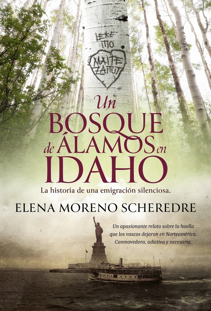 Un bosque de álamos en Idaho