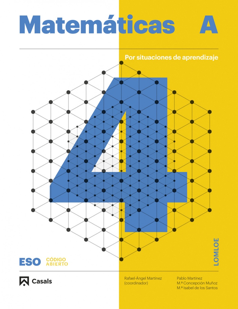 MATEMATICAS A 4ºESO ANDALUCIA 25 CODIGO ABIERTO