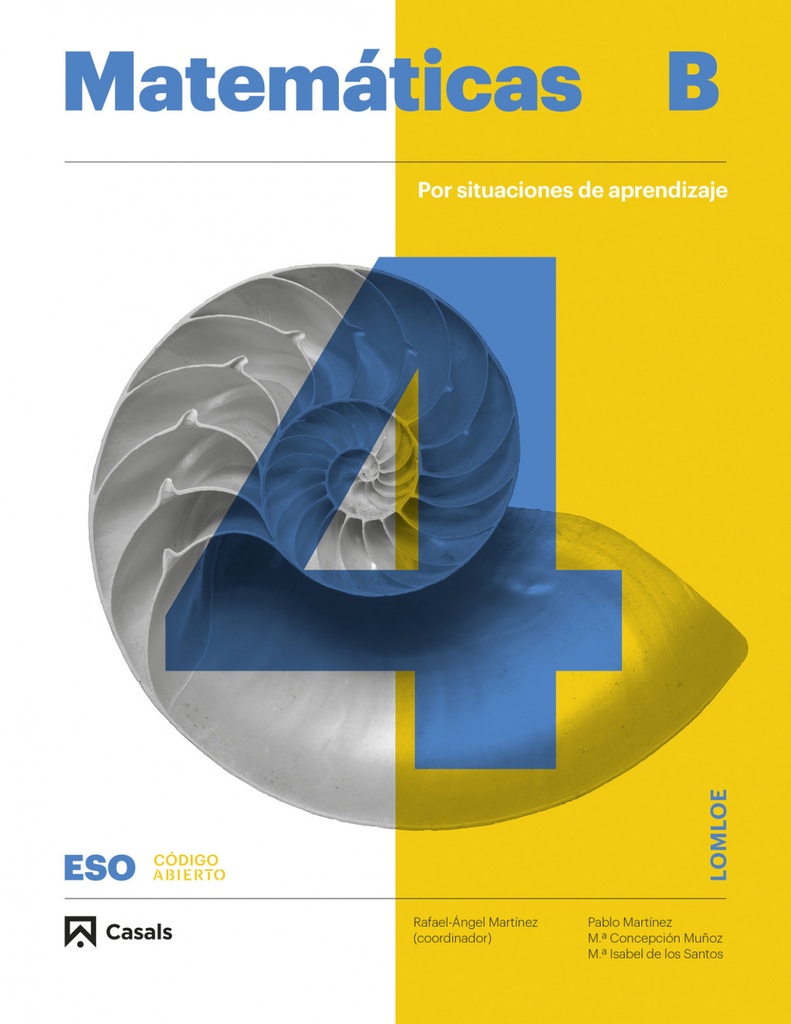 MATEMATICAS B 4ºESO ANDALUCIA 25 CODIGO ABIERTO