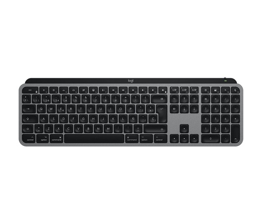 [920-011631] MX Keys S for Mac teclado Hogar Bluetooth QWERTY Español Gris