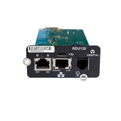 [RDU120] Liebert IntelliSlot RDU120 Interno Ethernet 1000 Mbit/s