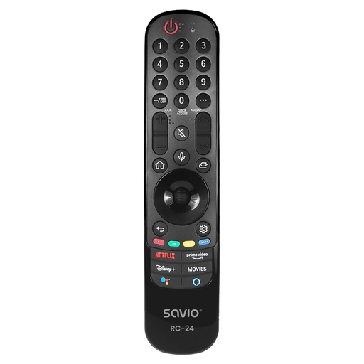 [RC-24] RC-24 mando a distancia IR inalámbrico TV, Universal Botones