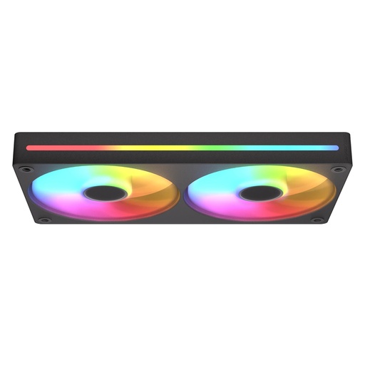 [3MUN24FA1.0001] CF-UN240FB-RGB Carcasa del ordenador Ventilador 12 cm Negro