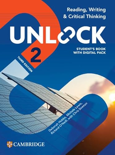 UNLOCK LEVEL 2 READING, WRITING AND CRITICAL THINKING STUDENT'S BOOK WITH DIGITA