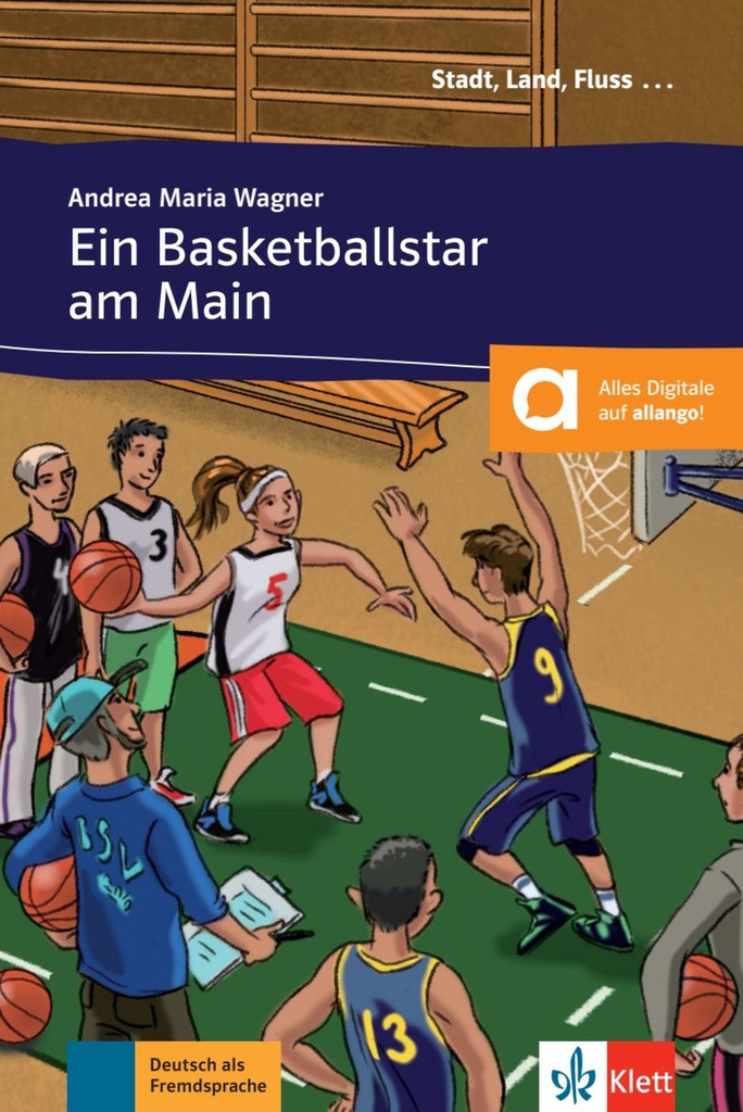 Ein basketballstar am main, libro