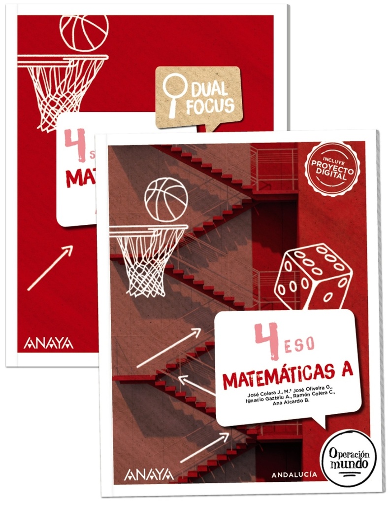 Matemáticas A 4. + Dual focus.