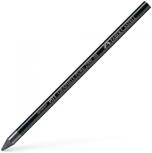 C/6 BARRA GRAFITO PURO 3B EN FORMA DE LAPIZ FABER CASTELL