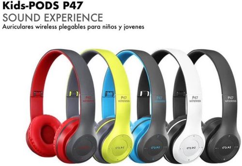 AURICULARES KIDS PODS P47 PLEGABLES WIRELESS