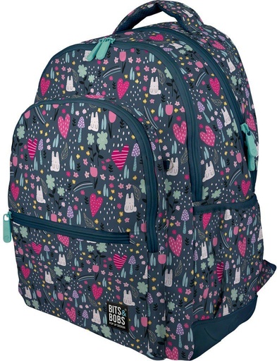 MOCHILA RUBBER B&amp;B PARK 33x46x22,5cm