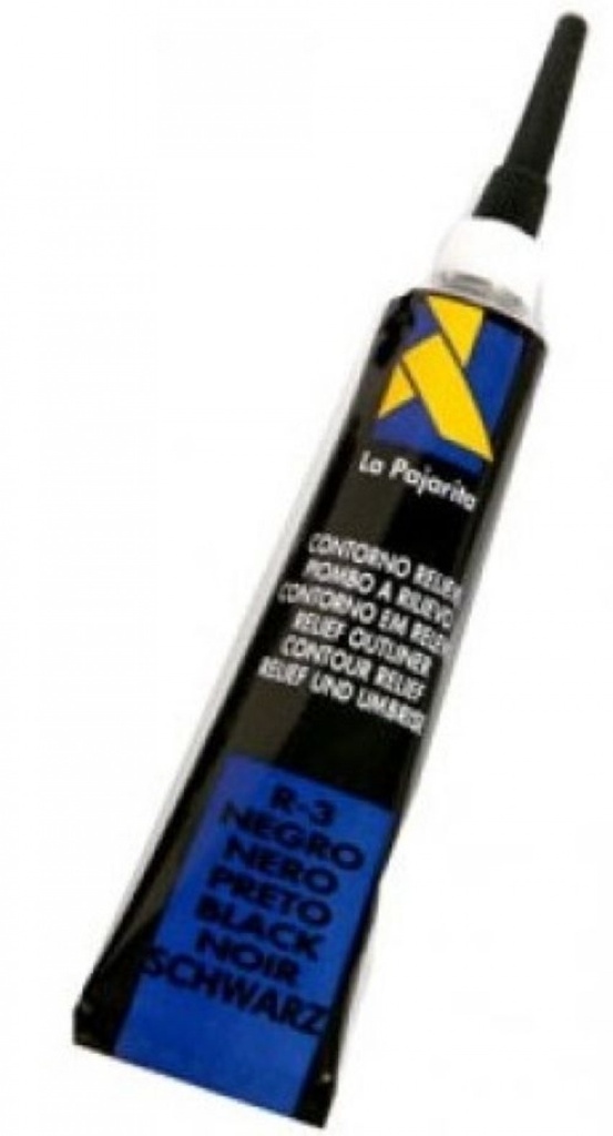 C/6 CONTORNO RELIEVE MULTISUPERFICIE LA PAJARITA NEGRO