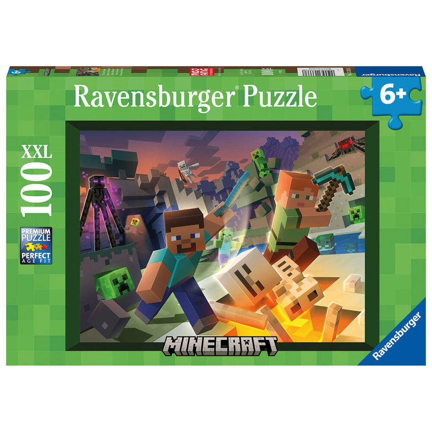 PUZZLE 2D MINECRAFT XXL 100 PIEZAS