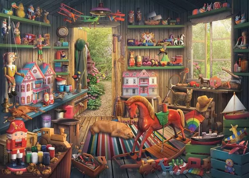 PUZZLE 2D JUEGOS DE LA INFANCIA 1000 PIEZAS