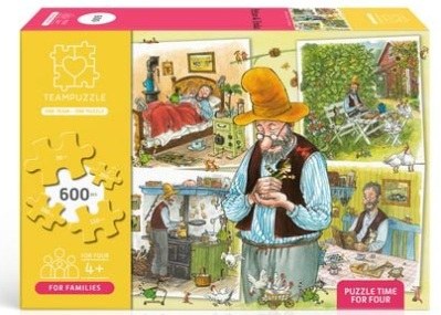 PETTSON &amp;FINDUS TEAMPUZZLE FOR FAMILIES 70-110-160-260PZS