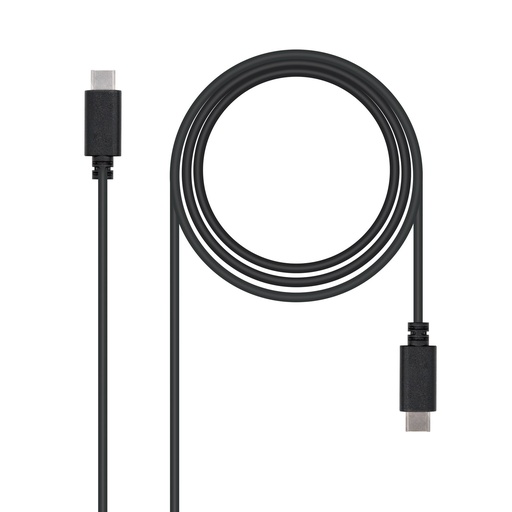 [10.01.2301] USB 2.0, 1m cable USB USB C Negro