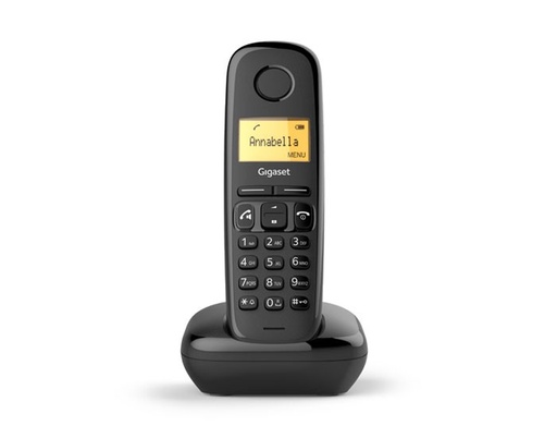 [S30852-H2812-R601] A270 Teléfono DECT Identificador de llamadas Negro