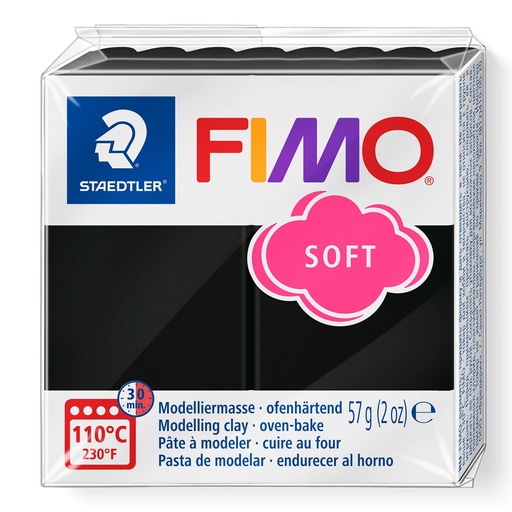 [8020-9] FIMO 8020 Pasta de modelar 57 g Negro 1 pieza(s)